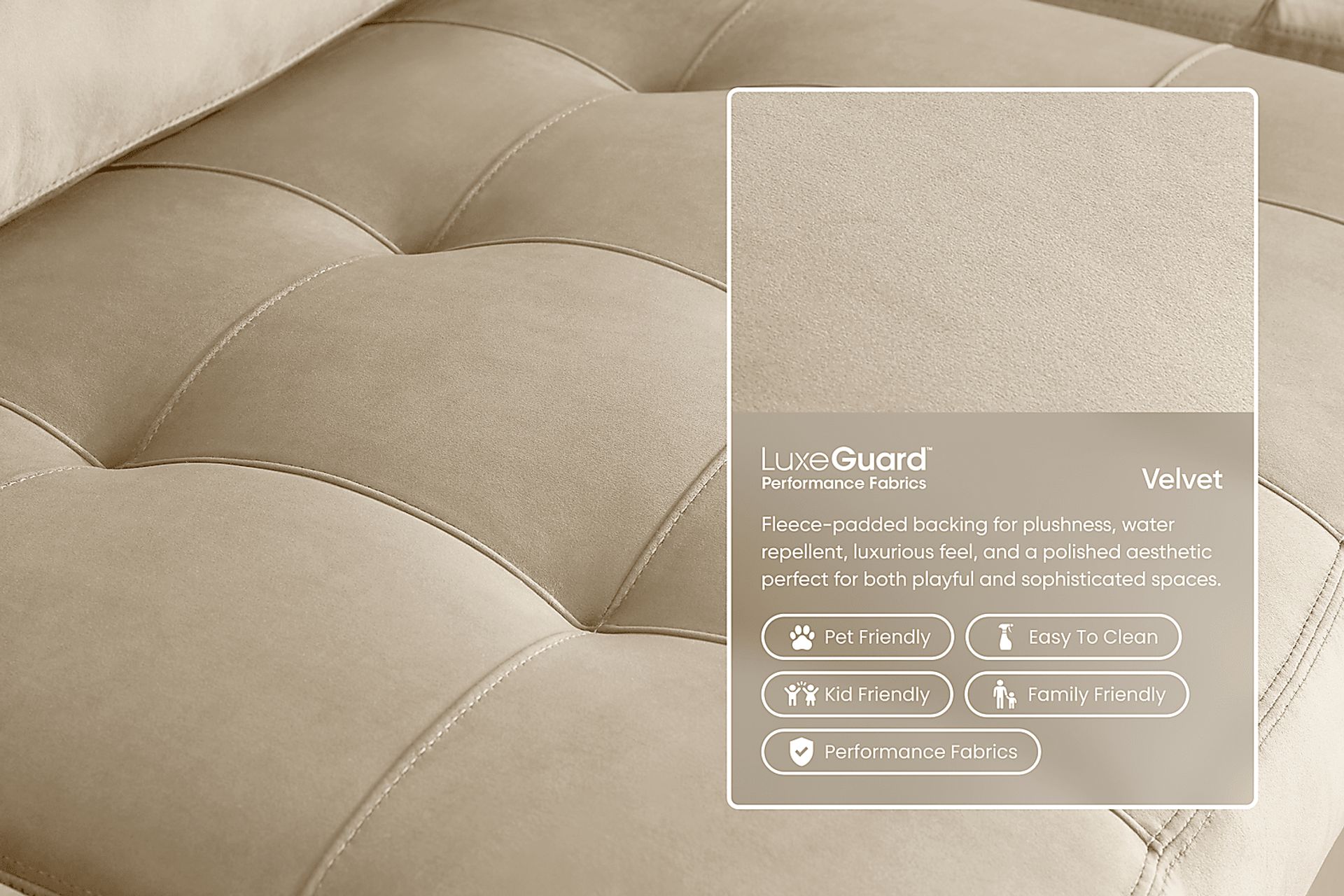 Filmore Sand 4 Pc Sectional - Image 3