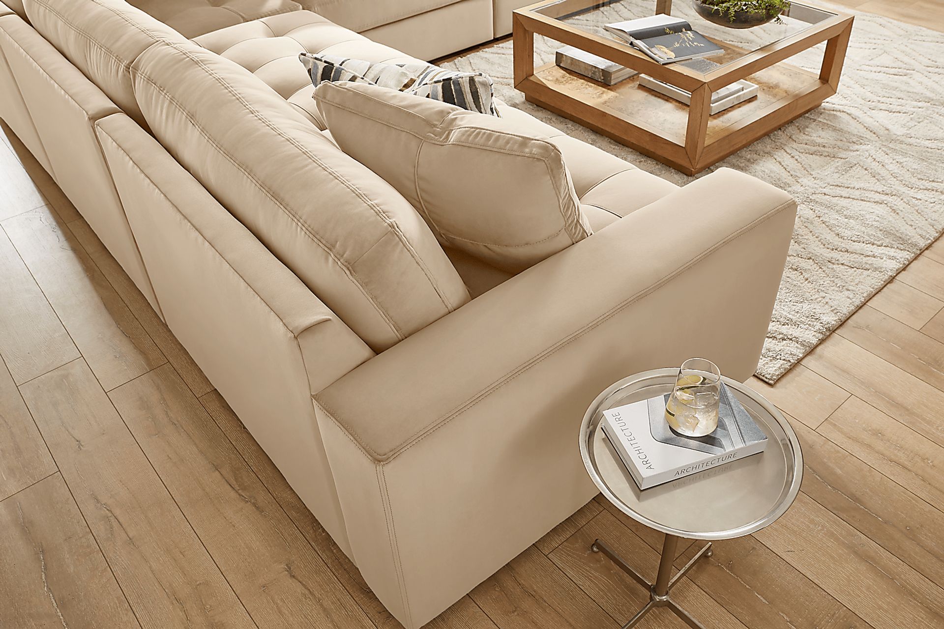 Filmore Sand 5 Pc Sectional - Image 4