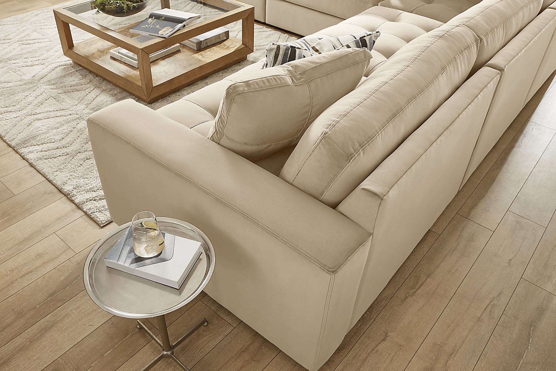 Filmore Sand 5 Pc Sectional - Image 6