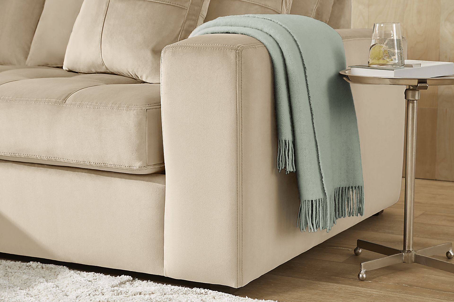 Filmore Sand 5 Pc Sectional - Image 7