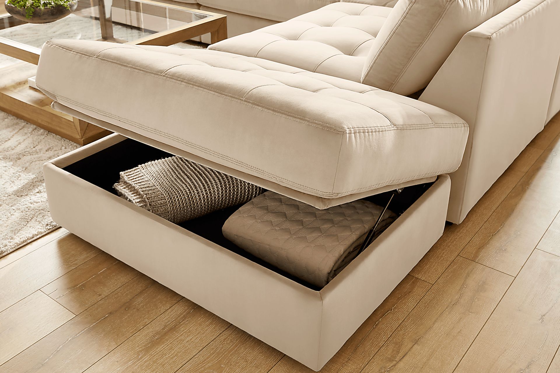 Filmore Sand 5 Pc Sectional - Image 3