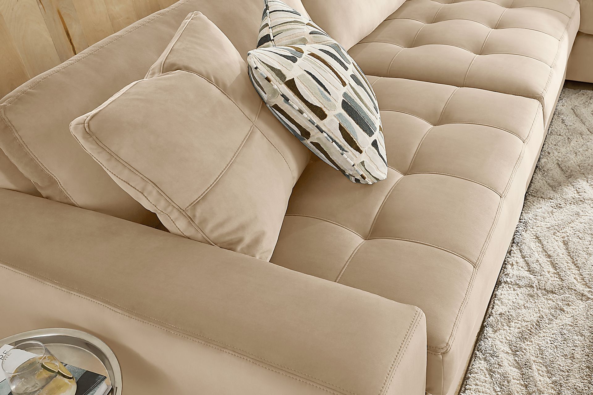 Filmore Sand 5 Pc Sectional - Image 5