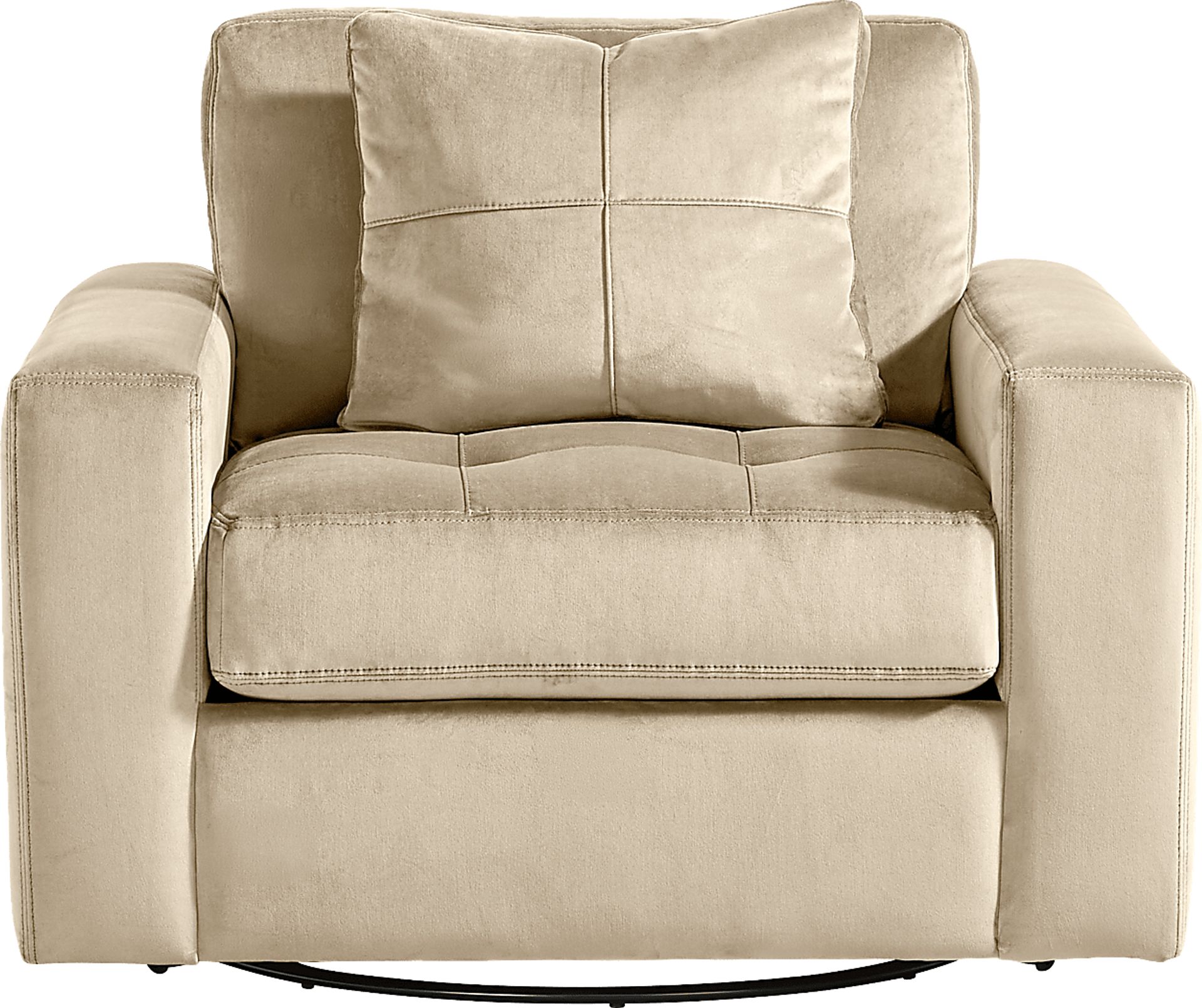 Filmore Sand Swivel Chair - Image 2
