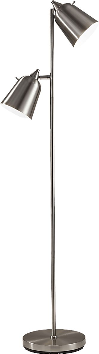 Filson Silver Floor Lamp