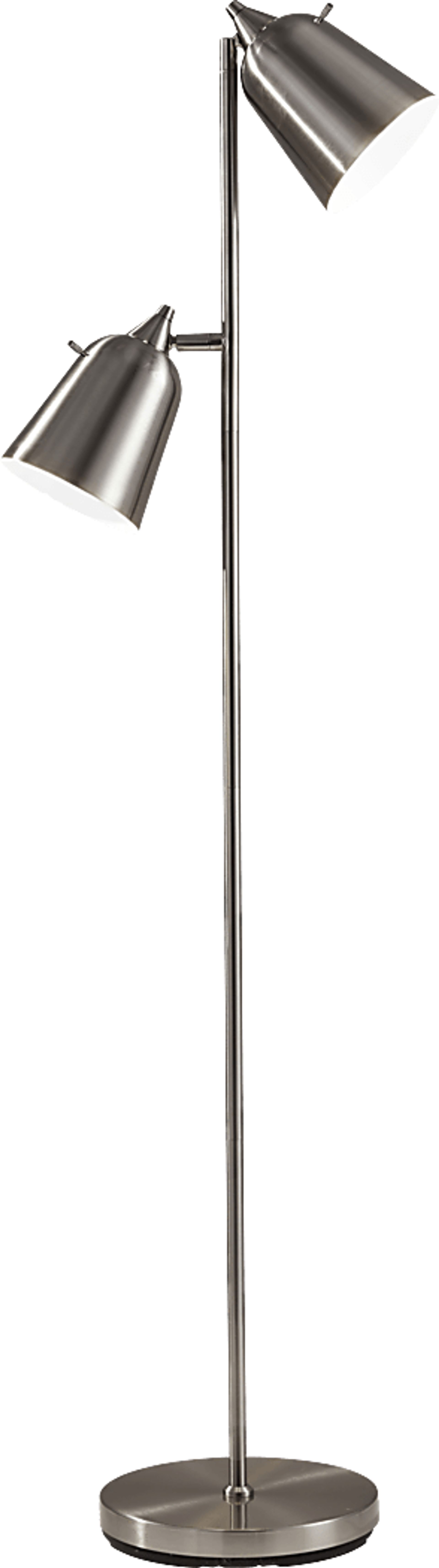 Filson Silver Floor Lamp - Image 1