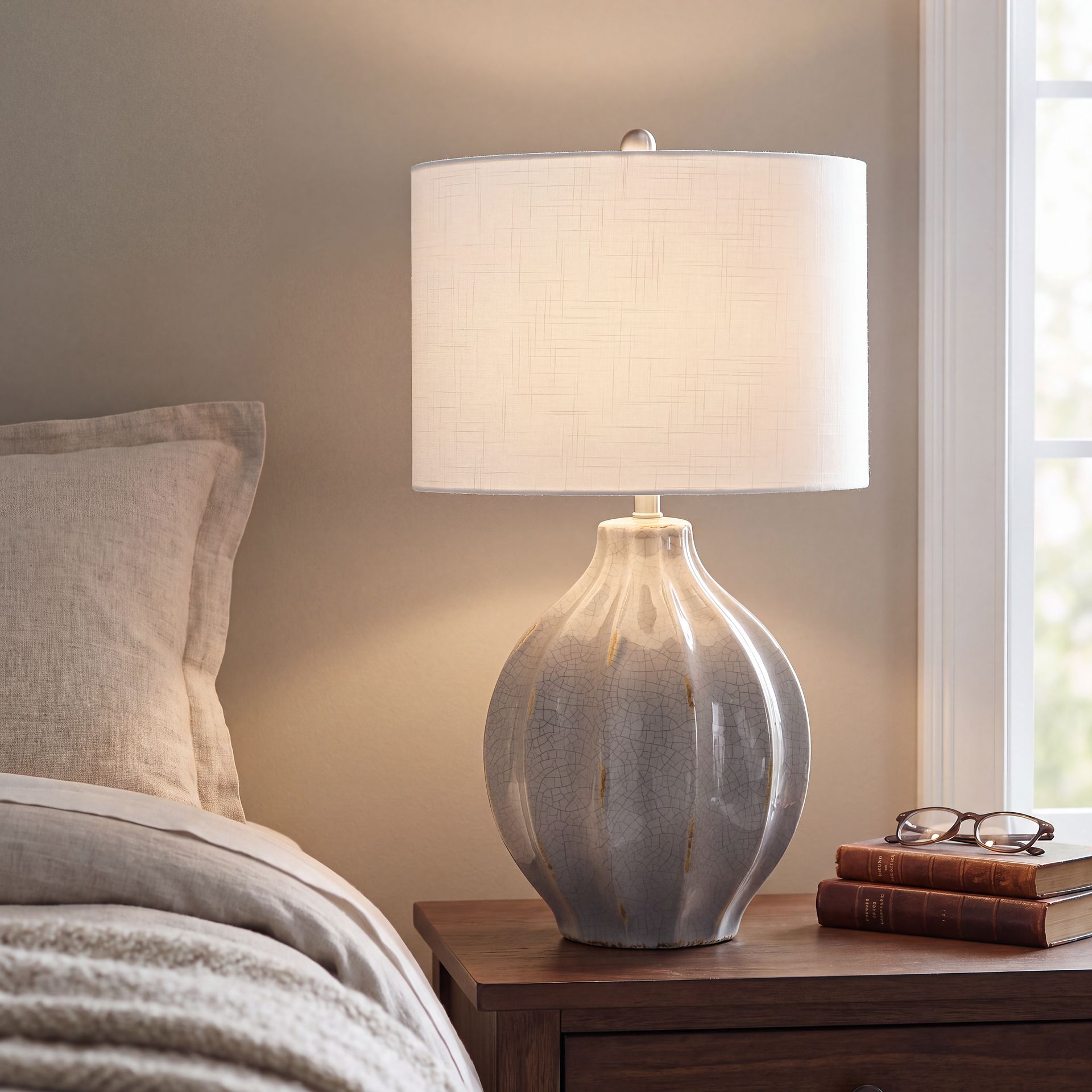 Finchley Spring Gray Table Lamp - Image 2