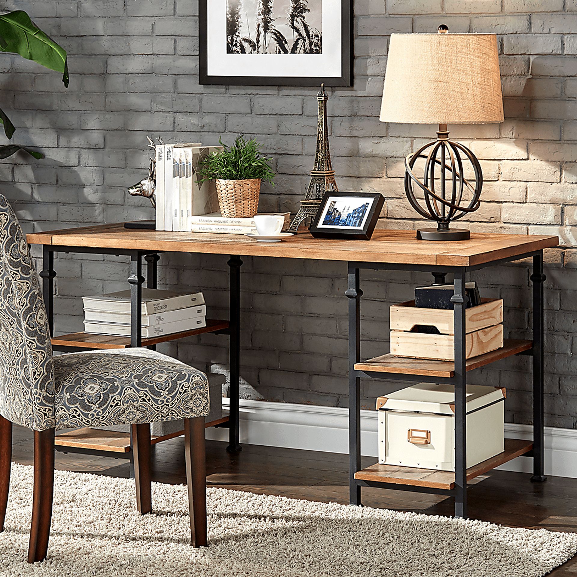 Findlay Avenue Brown Desk - Image 5