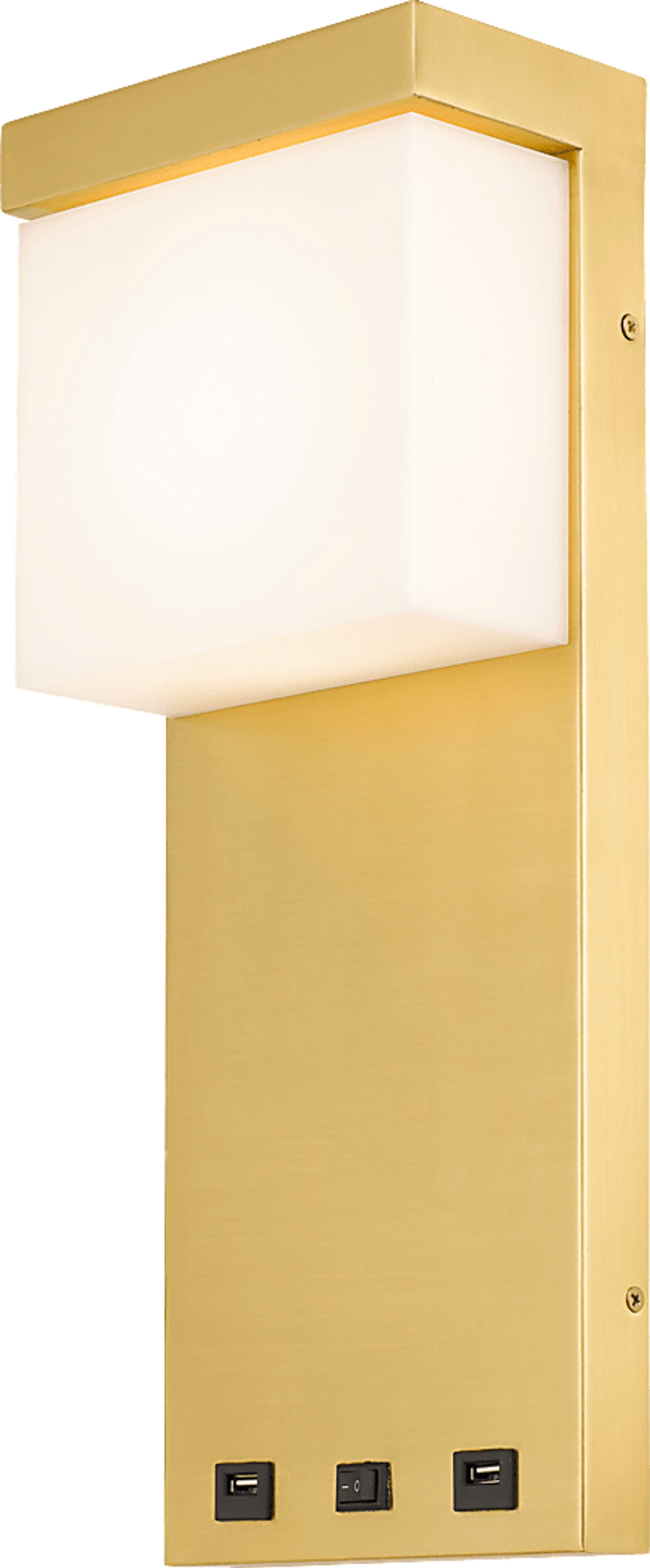 Fingado Circle Gold Sconce - Image 2