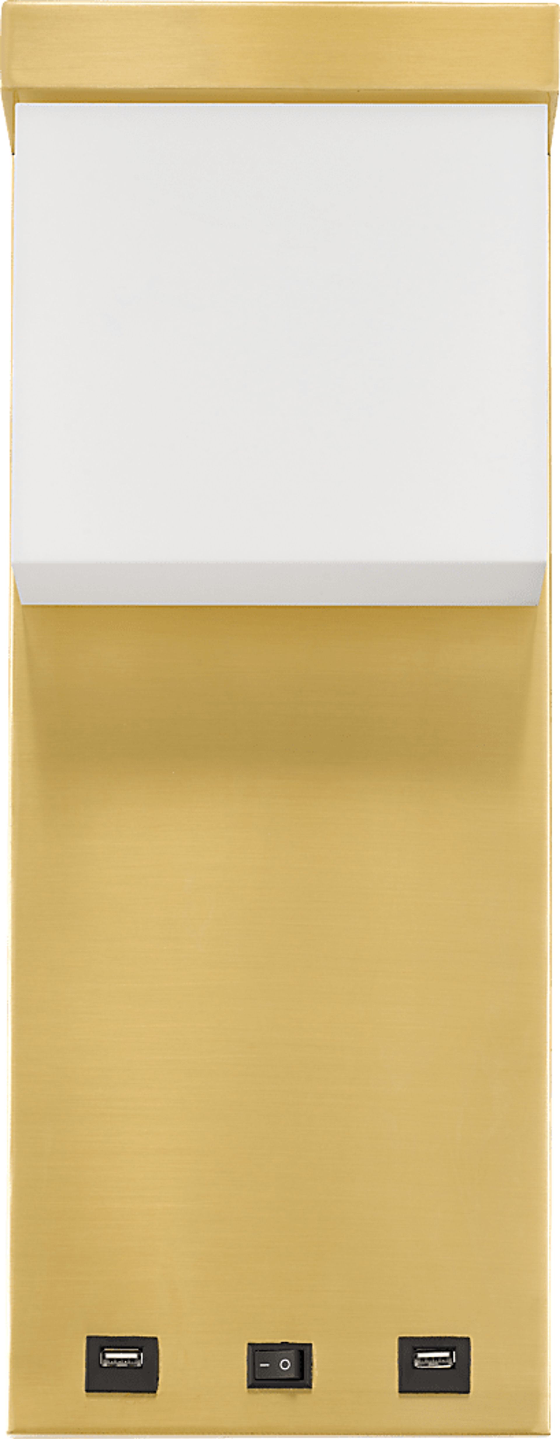 Fingado Circle Gold Sconce - Image 3