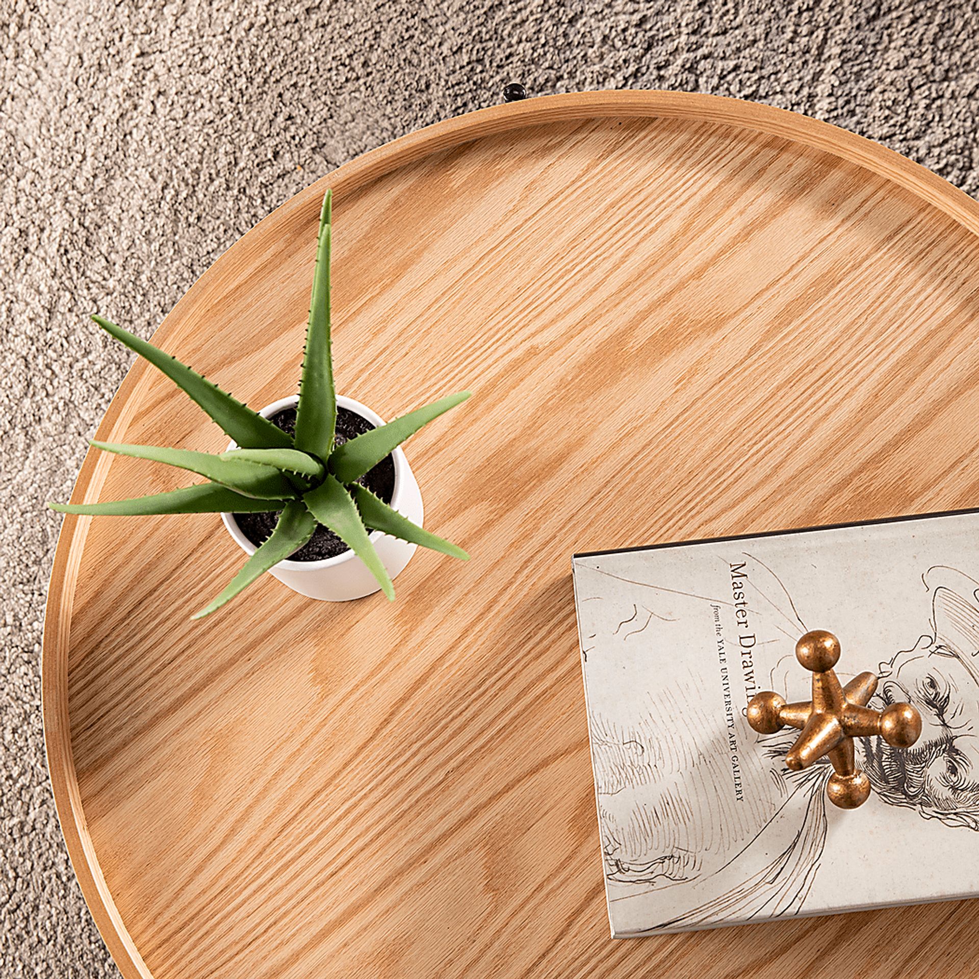 Fingado Natural Cocktail Table - Image 3