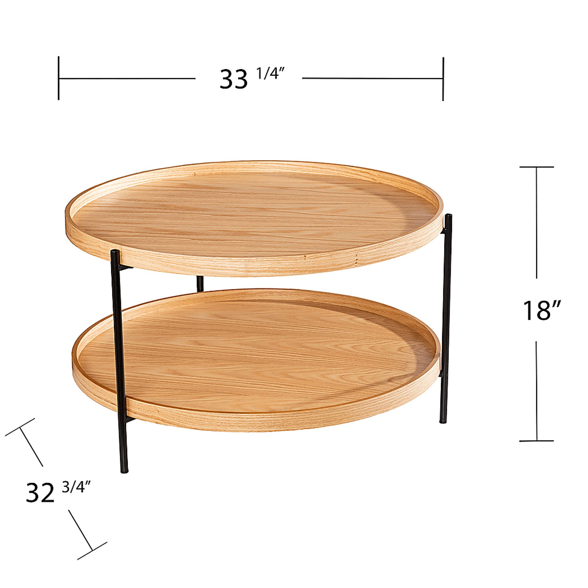 Fingado Natural Cocktail Table - Image 6
