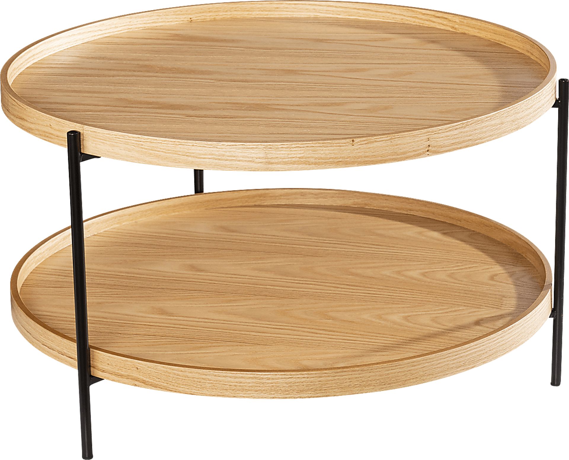 Fingado Natural Cocktail Table - Image 1