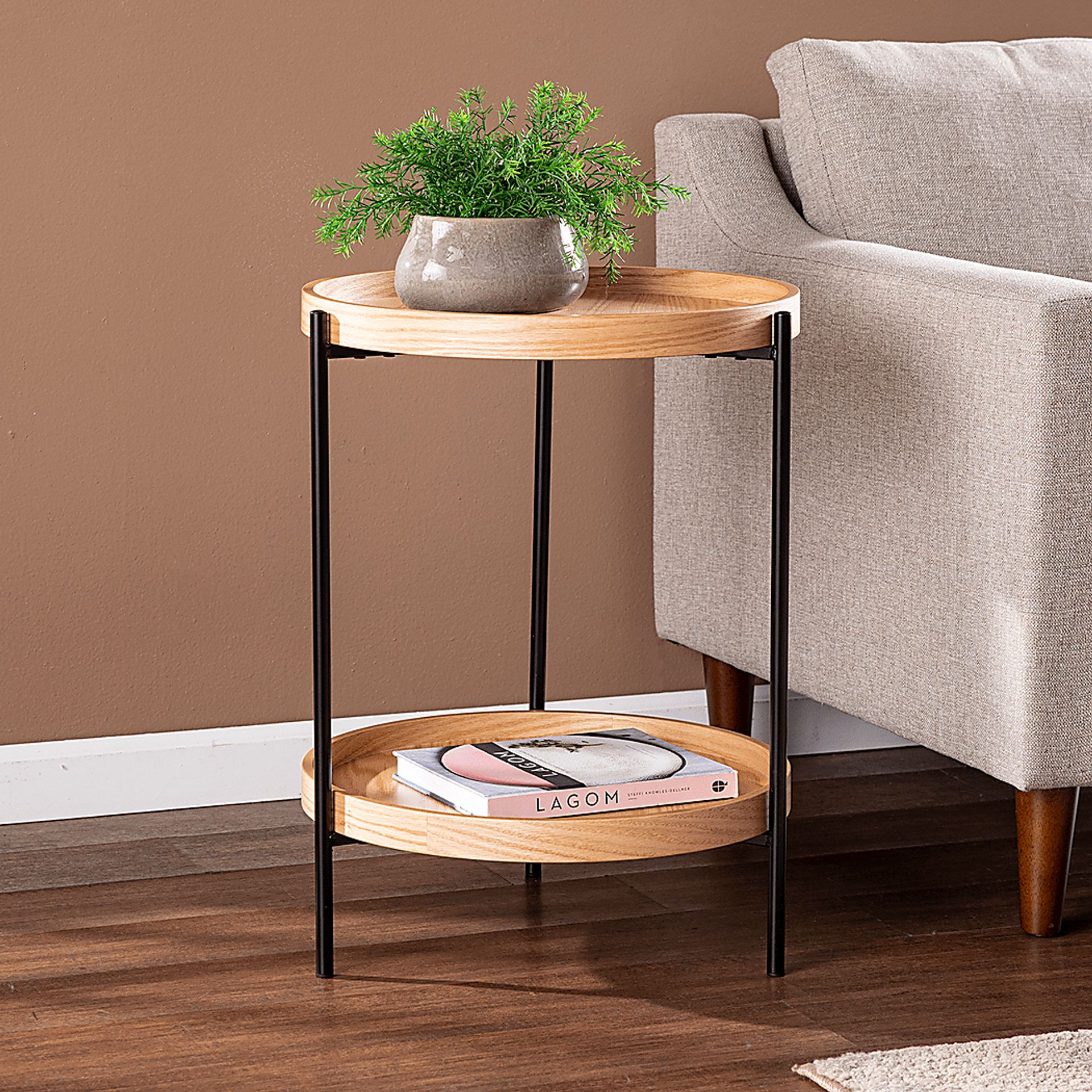 Fingado Natural End Table - Image 4