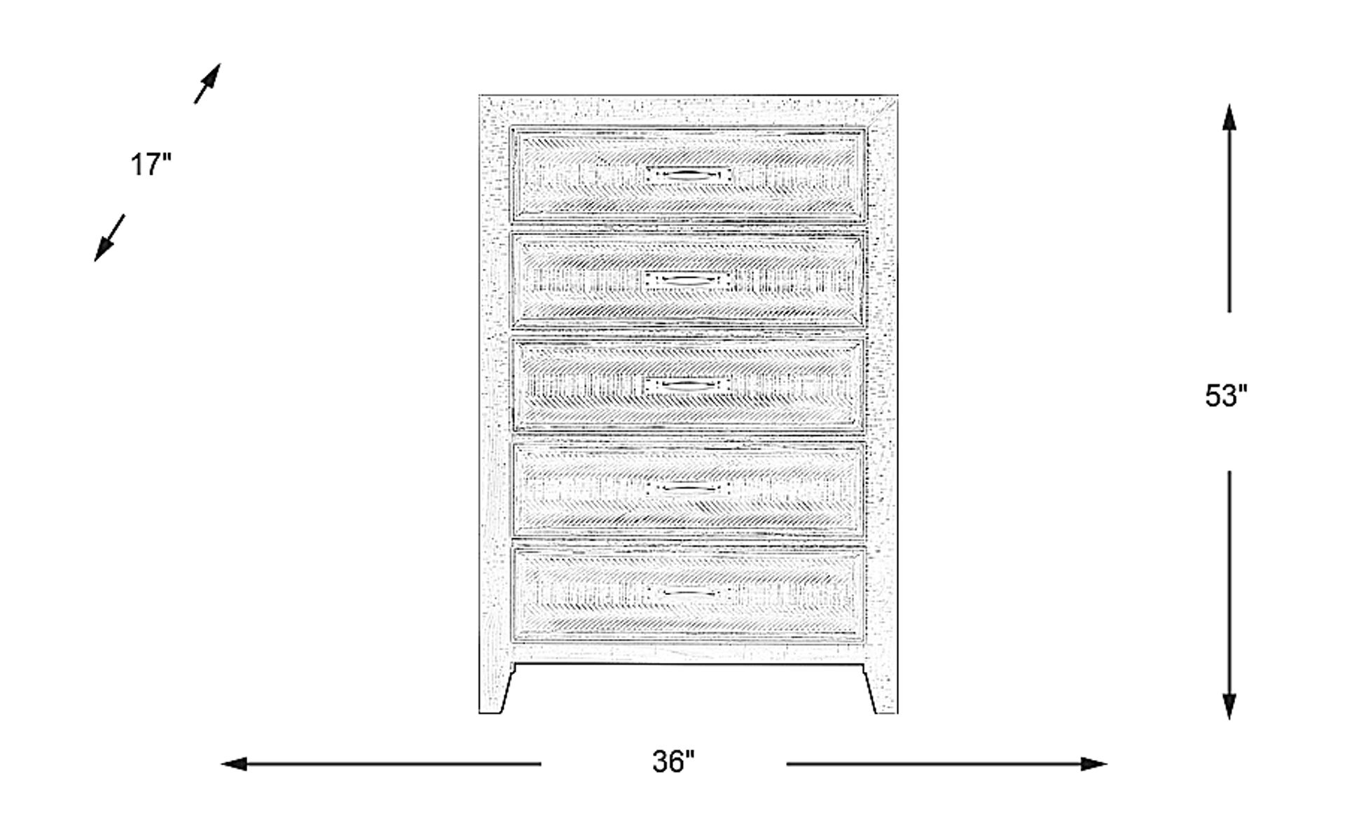 Dimension Image. Please refer to the Dimension Tab on this page for dimension details.