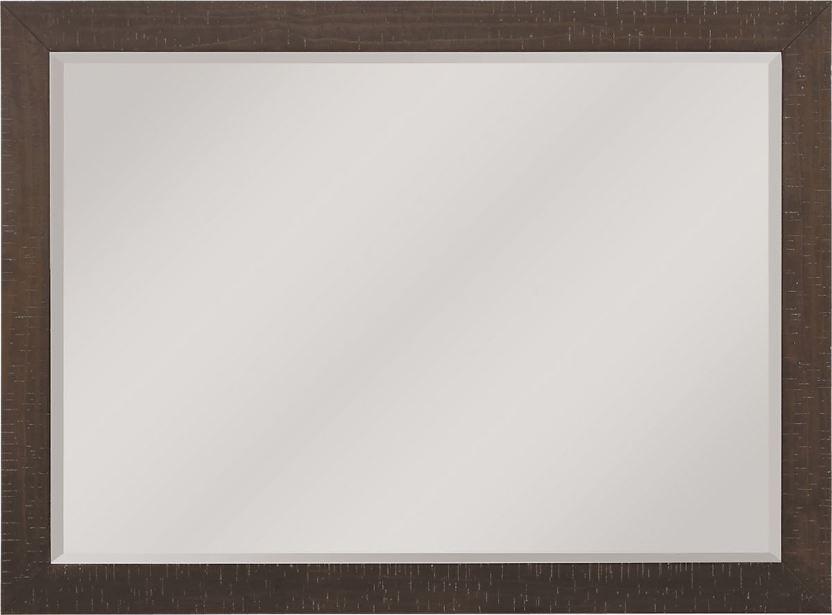 Finlay 7 Pc Espresso Dark Wood King Bedroom Set With Dresser, Mirror, 3