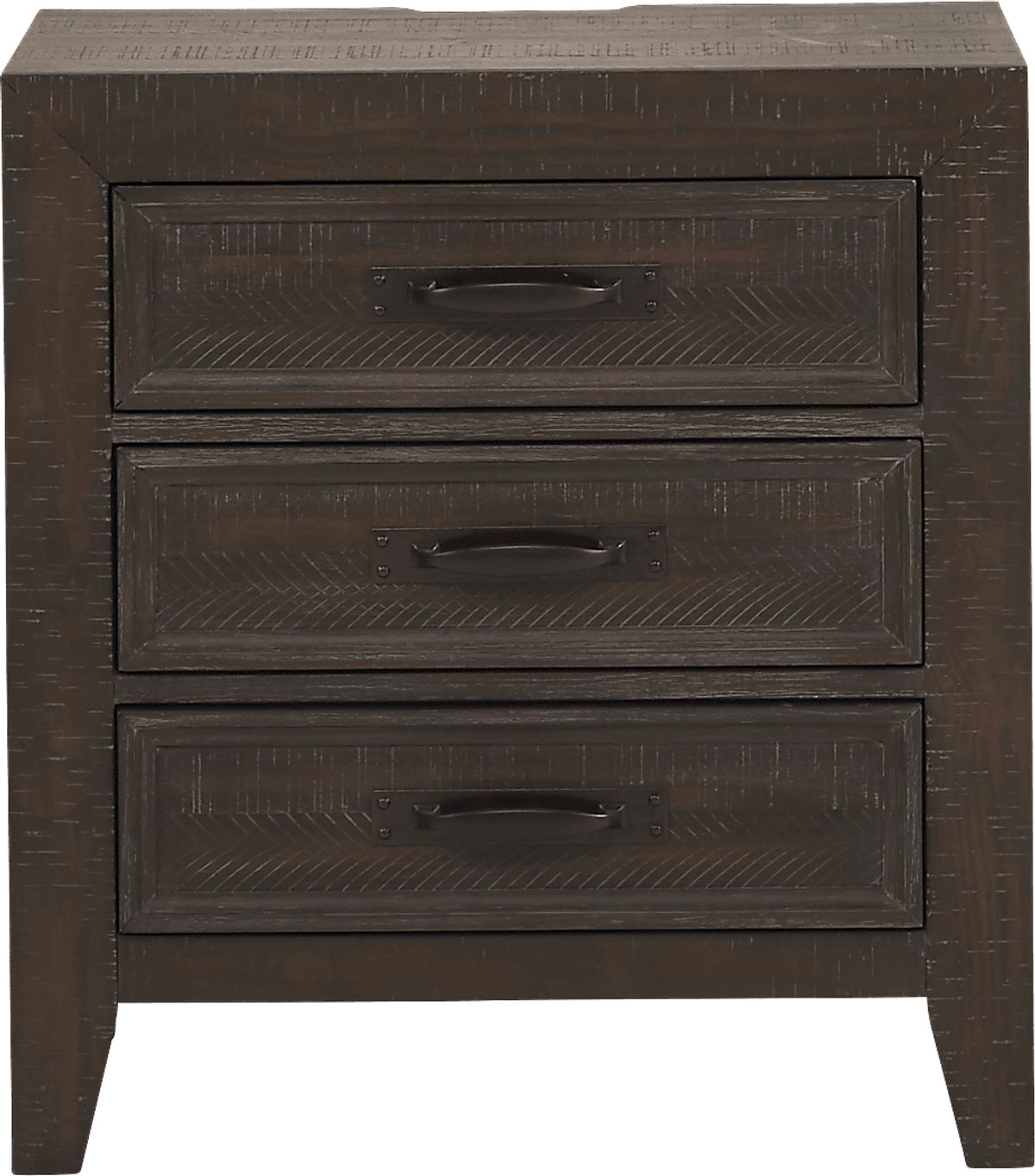 Finlay Espresso Dark Wood Nightstand Rooms to Go