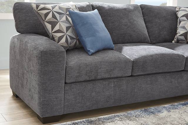 Finley Point Granite 7 Pc Living Room with Gel Foam Sleeper Sofa - Thumbnail - Image 3