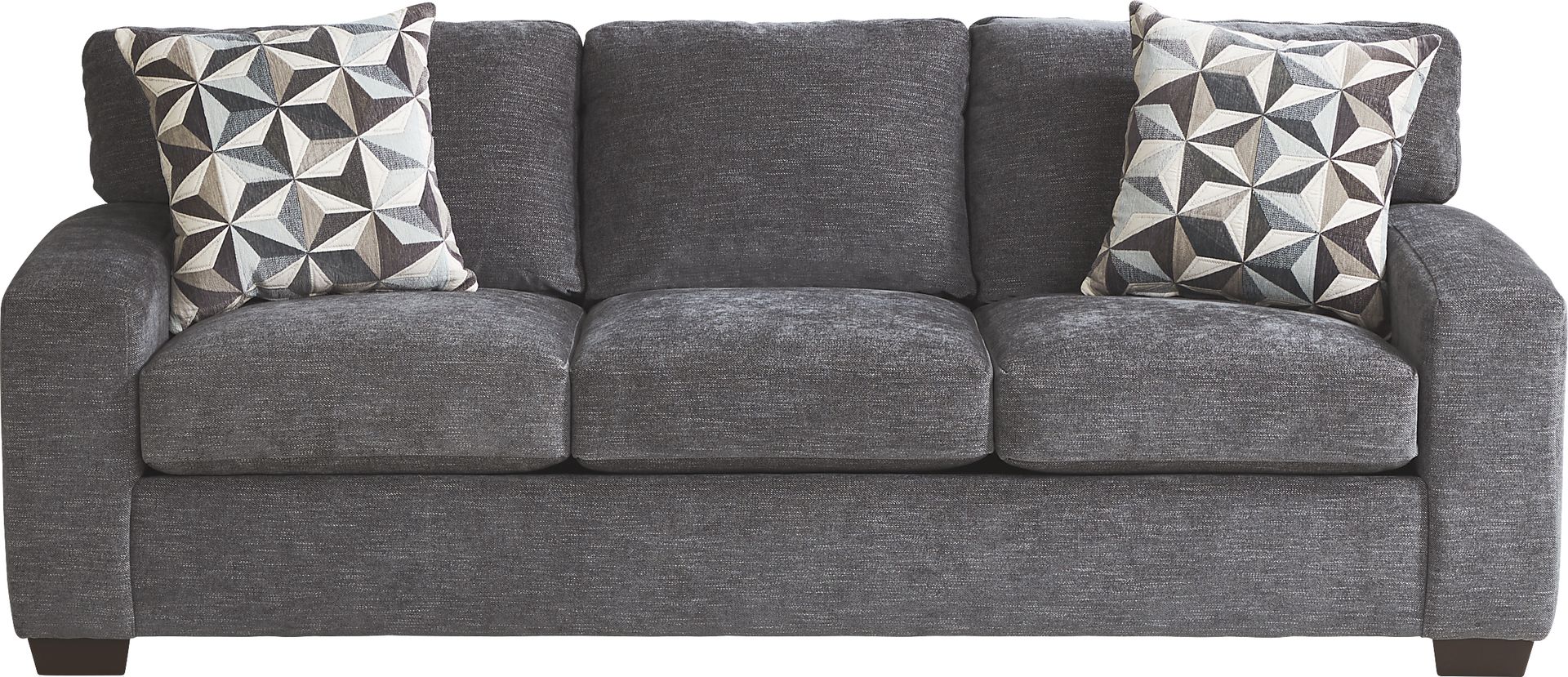 Finley Point Granite Gray Fabric Premium Sleeper Sofa | Rooms to Go