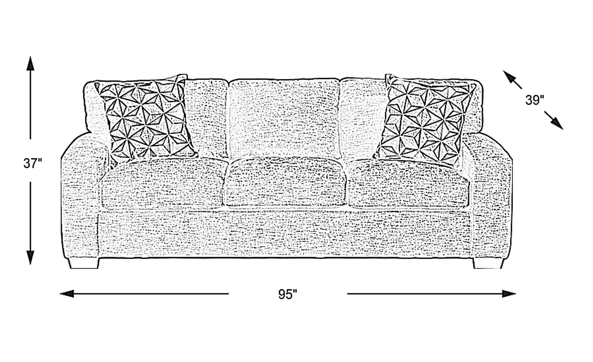 Dimension Image. Please refer to the Dimension Tab on this page for dimension details.