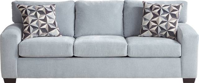 Finley Point Seafoam 7 Pc Living Room with Gel Foam Sleeper Sofa - Thumbnail - Image 2