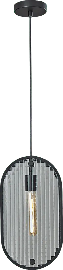 Finnegan Drive Black Pendant Rooms to Go