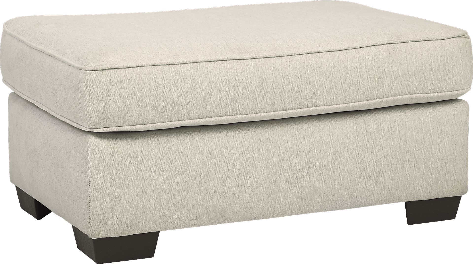Fiona Lane Beige Cocktail Ottoman - Image 1