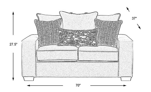 Dimension Image. Please refer to the Dimension Tab on this page for dimension details.