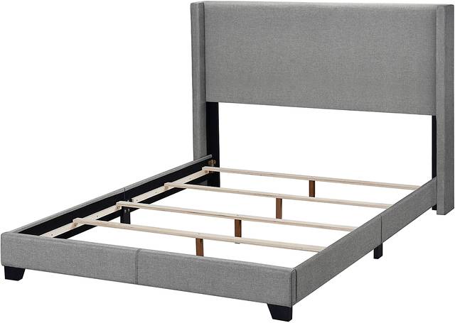 Fionelle Light Gray Full Bed - Thumbnail - Image 2