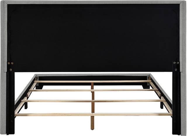 Fionelle Light Gray Full Bed - Thumbnail - Image 4