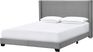 Fionelle Light Gray King Bed