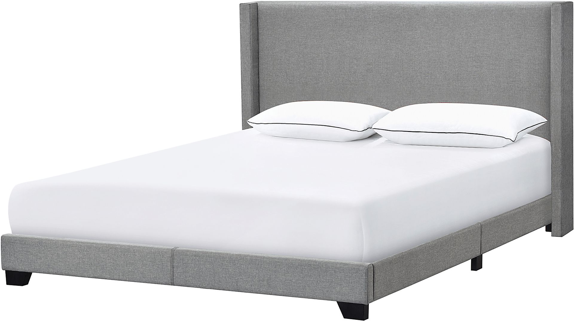 Fionelle Light Gray King Bed - Image 2