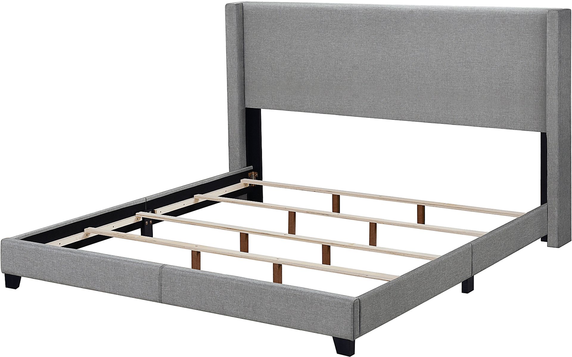 Fionelle Light Gray King Bed - Image 3