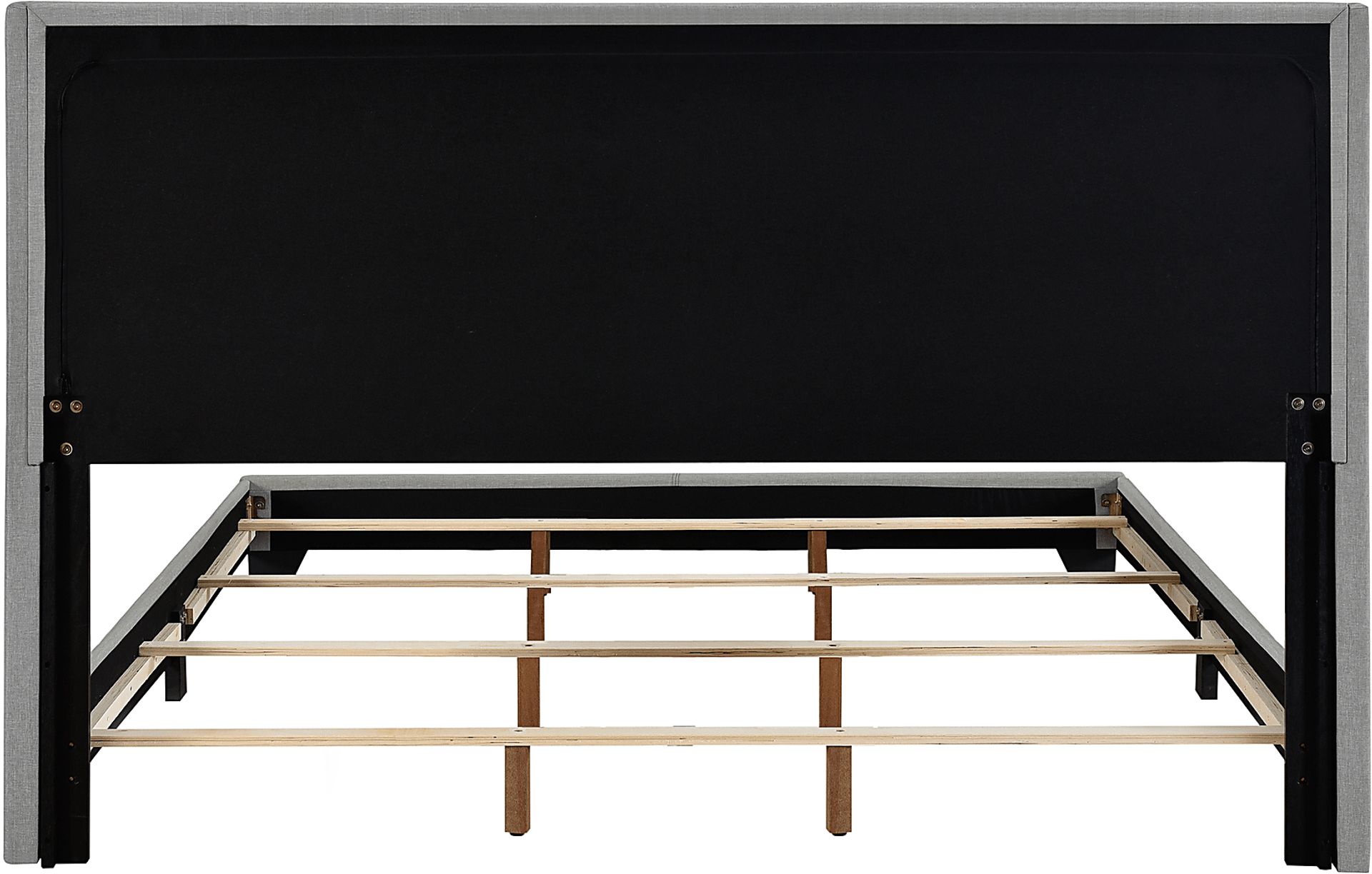 Fionelle Light Gray King Bed - Image 4