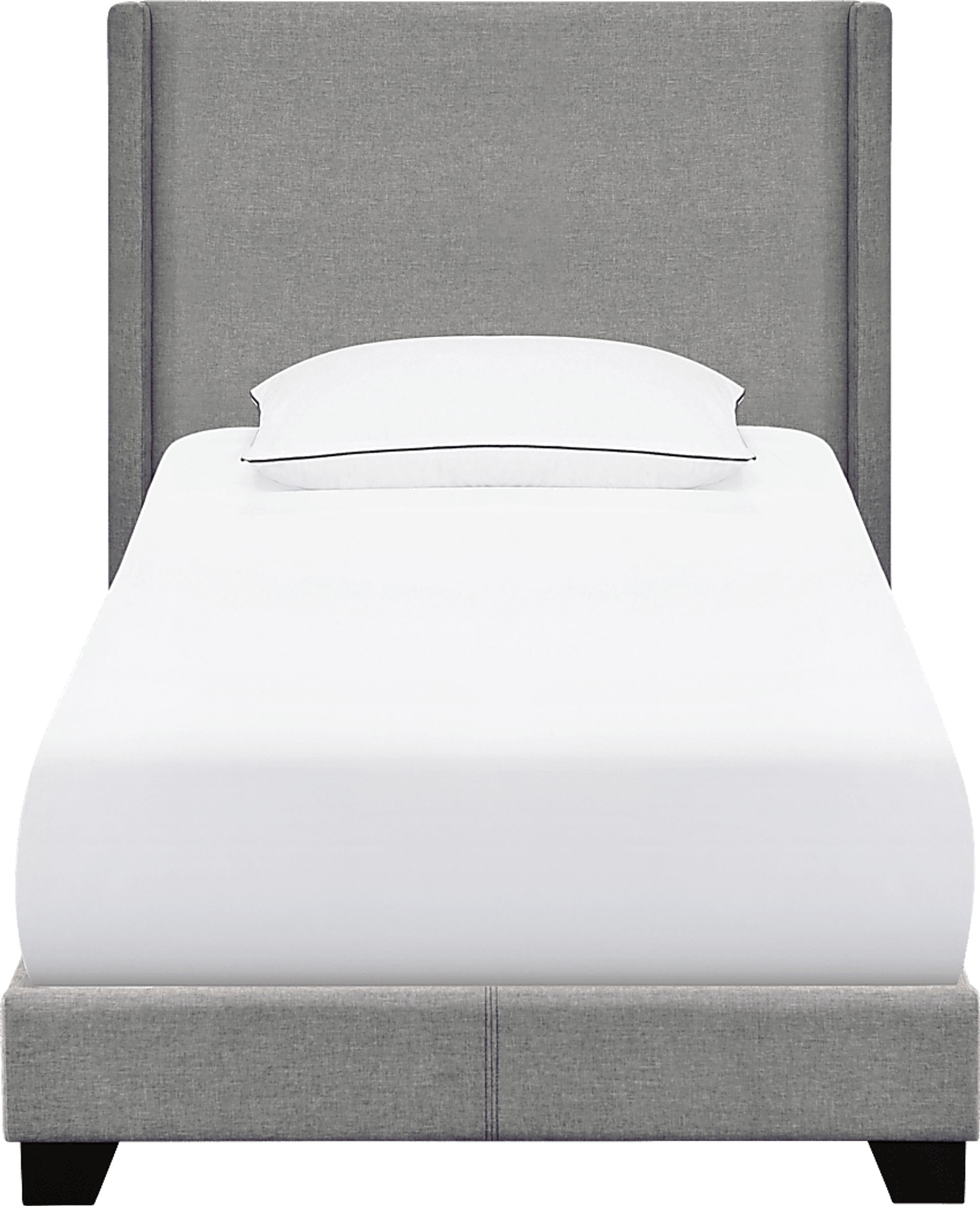 Fionelle Light Gray Twin Bed - Image 1