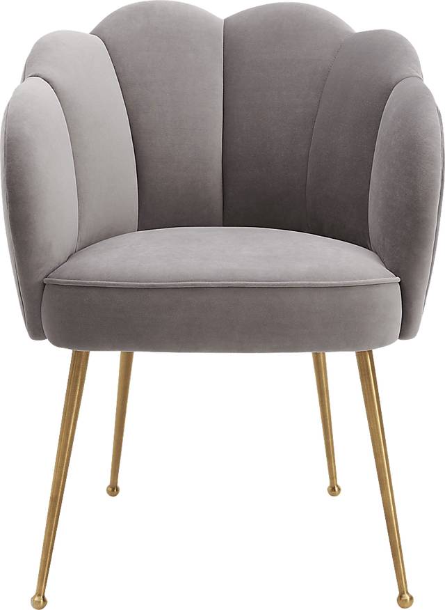 Fiora Elle Gray Arm Chair - Thumbnail - Image 2