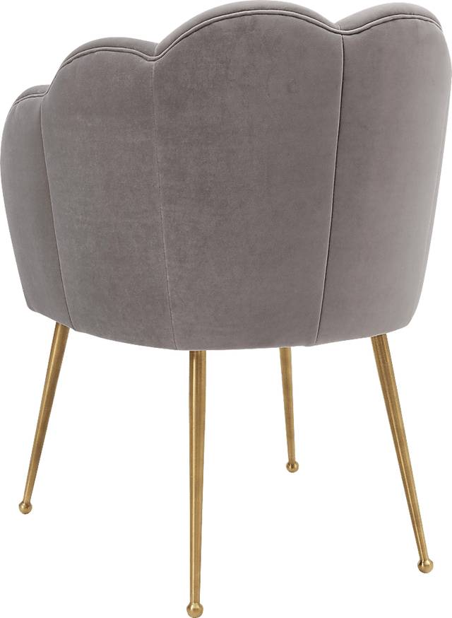 Fiora Elle Gray Arm Chair - Thumbnail - Image 3