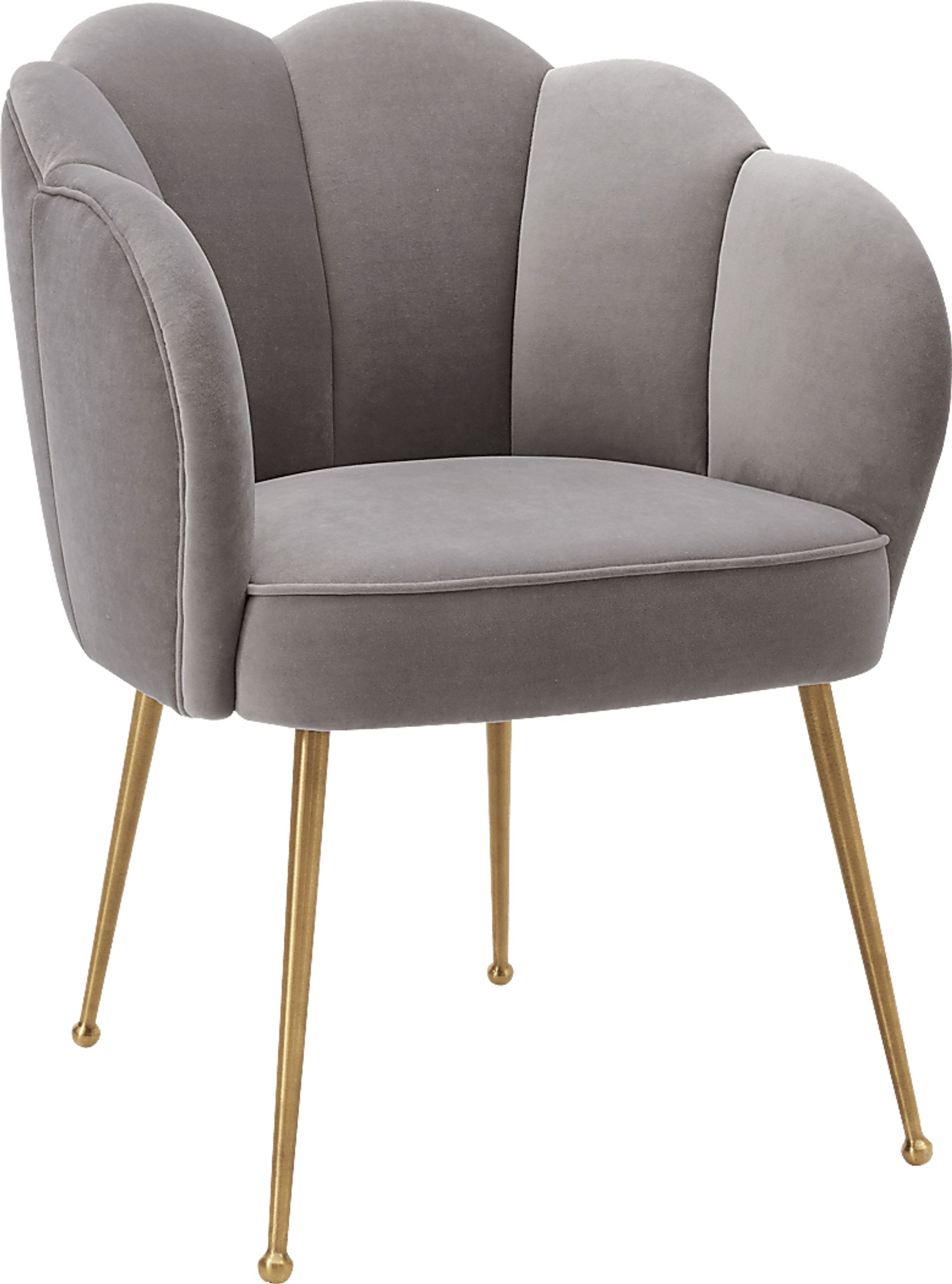 Fiora Elle Gray Arm Chair - Image 1