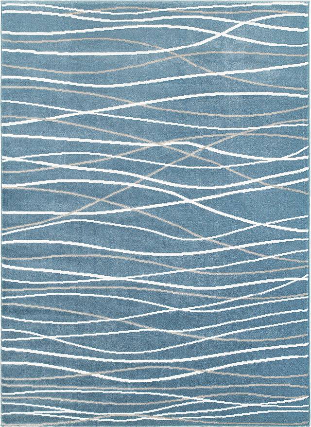 Fioraleah Blue 5'2 x 7'2 Rug - Thumbnail - Image 1