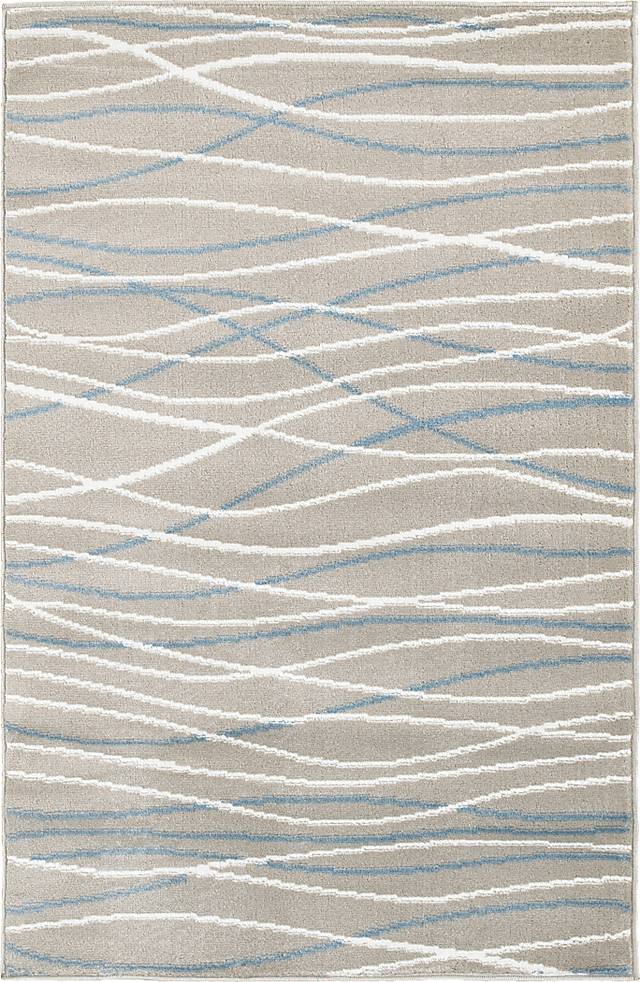 Fioraleah Taupe 5'2 x 7'2 Rug - Thumbnail - Image 1