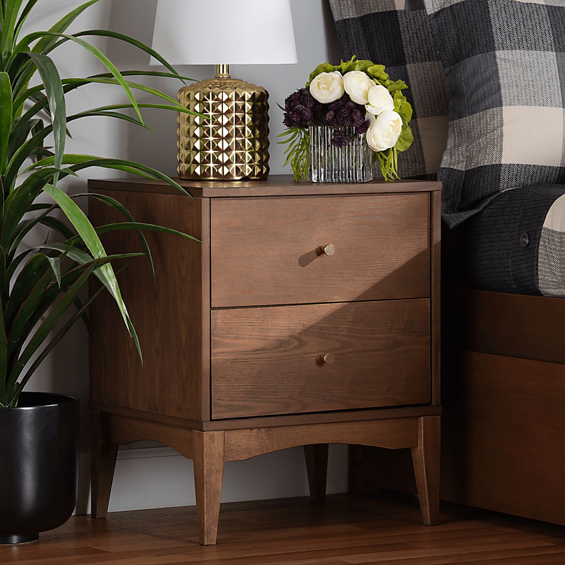 Fireberry Brown Nightstand - Image 2