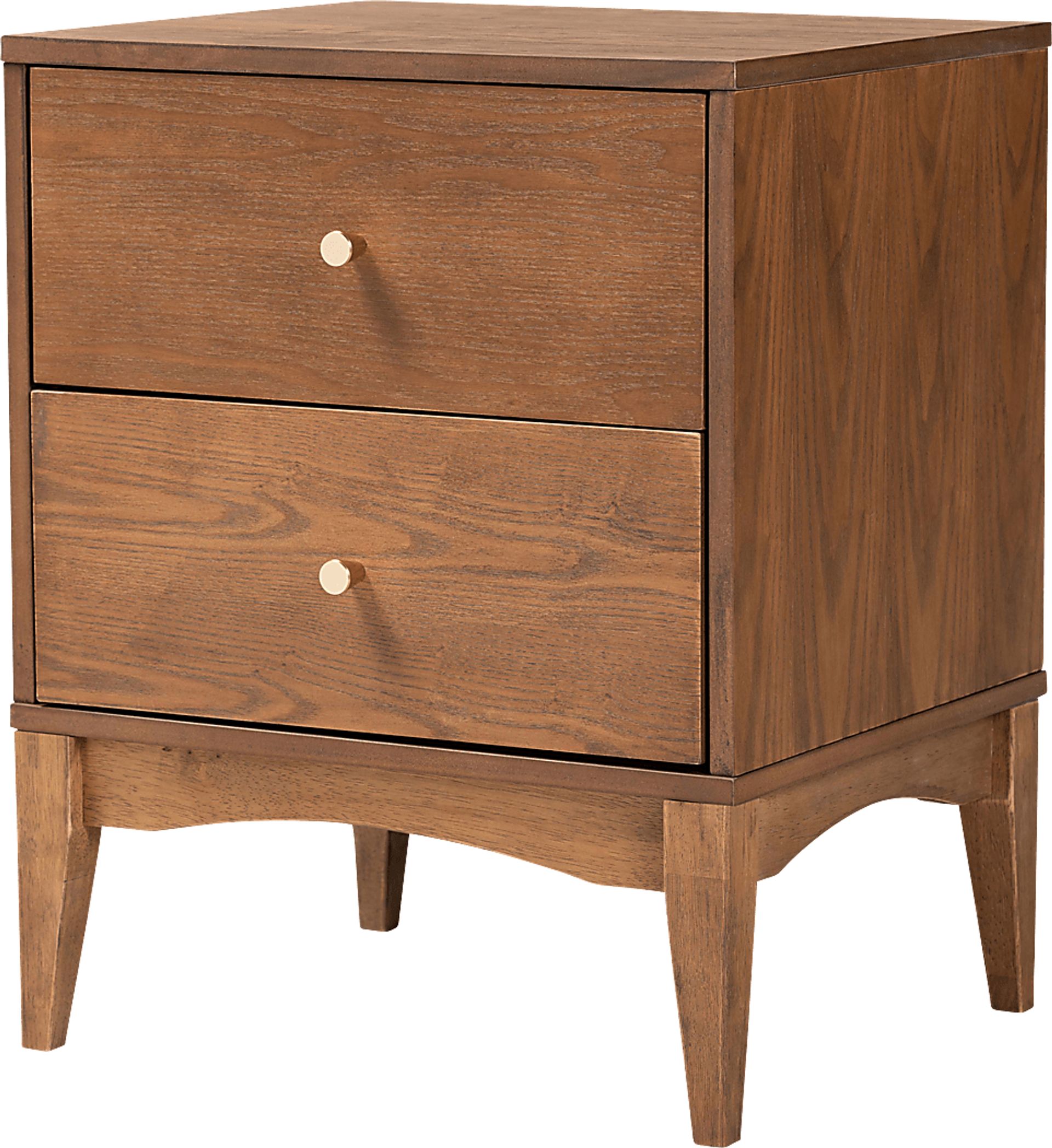 Fireberry Brown Nightstand - Image 1