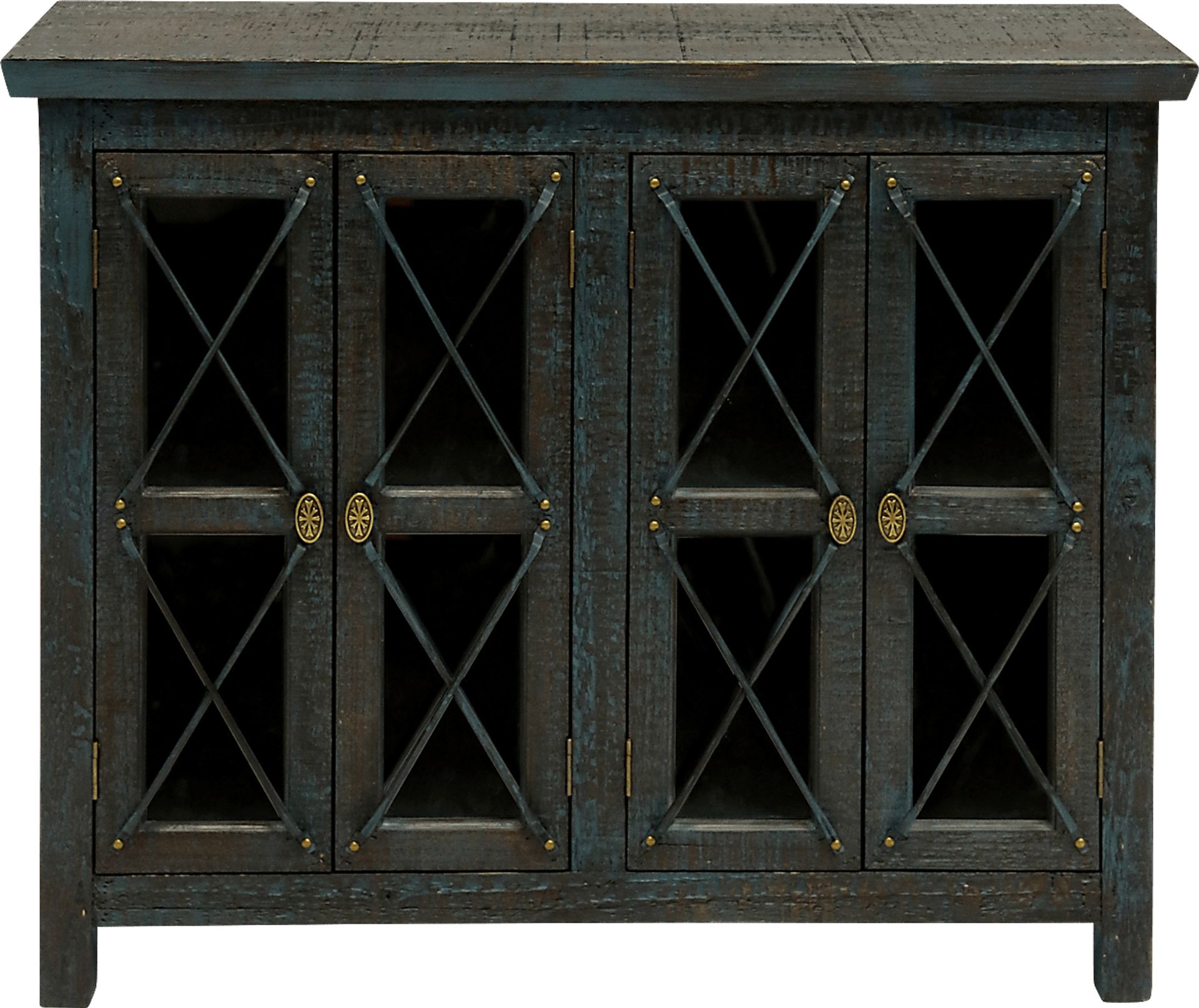 Firelane Blue Accent Cabinet - Image 4