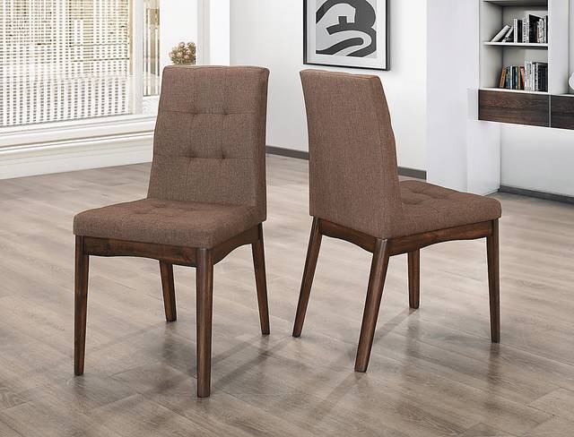 Firethorne Brown Set of 2 Side Chairs - Thumbnail - Image 3
