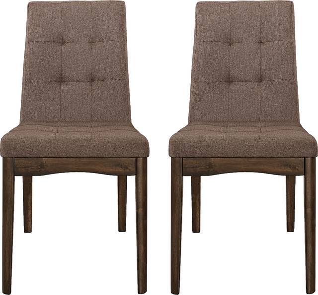 Firethorne Brown Set of 2 Side Chairs - Thumbnail - Image 1