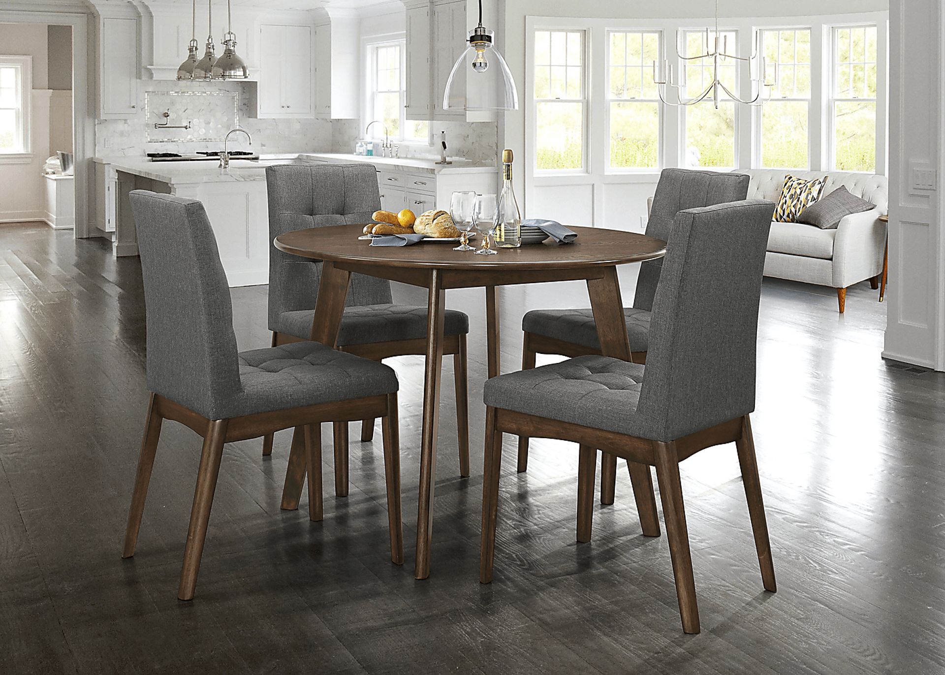 Firethorne Charcoal Set of 2 Side Chairs - Image 4