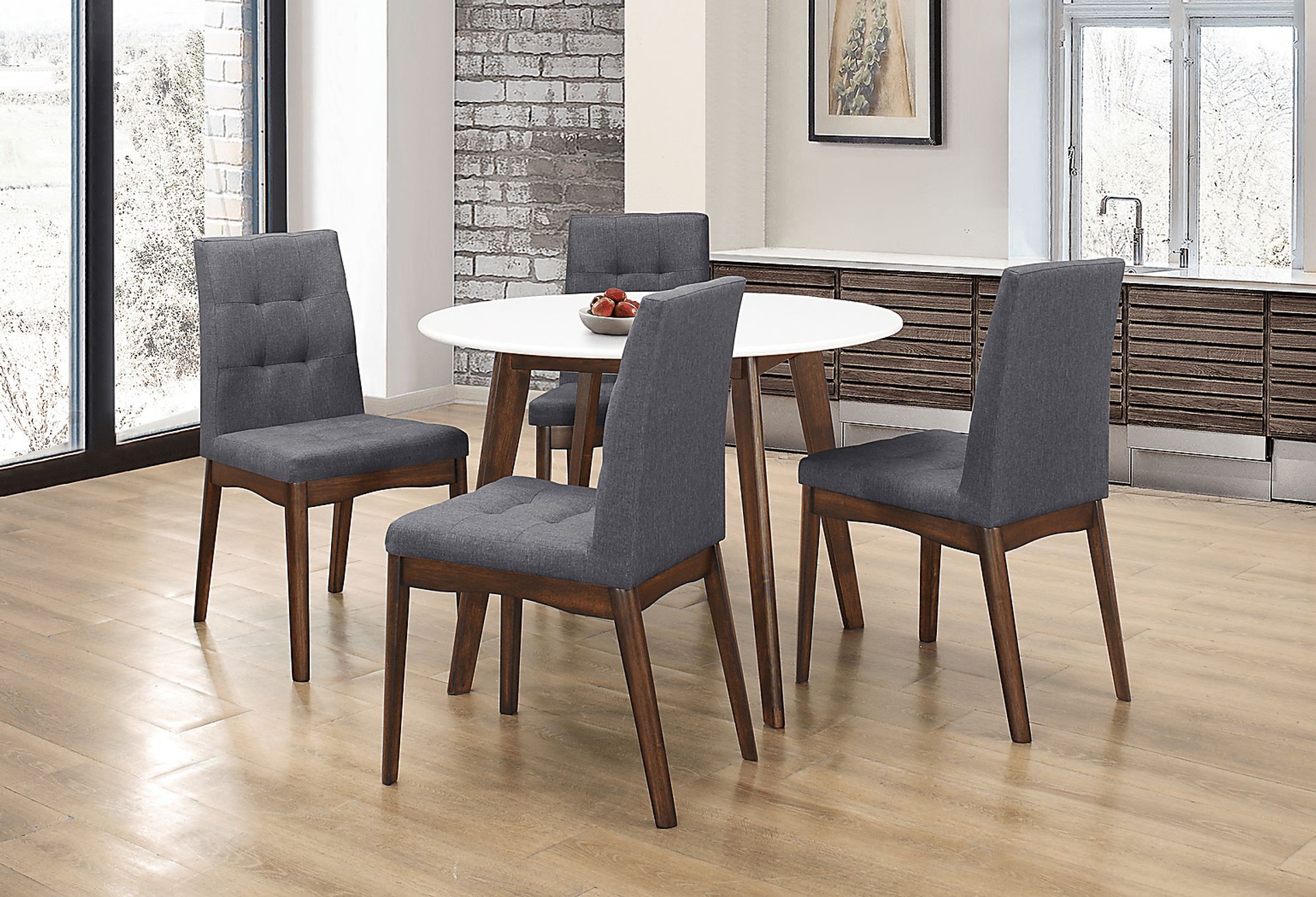 Firethorne Charcoal Set of 2 Side Chairs - Image 5