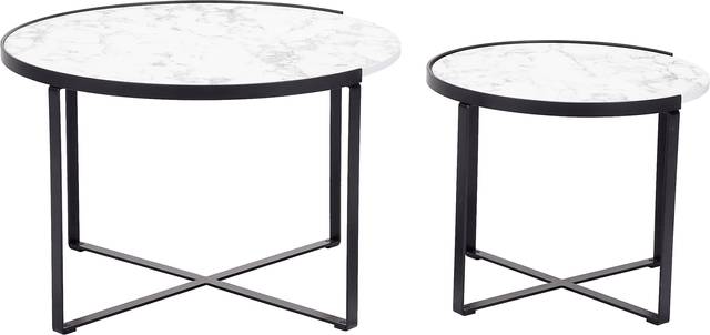 Fireweed White Cocktail Table, Set of 2 - Thumbnail - Image 7
