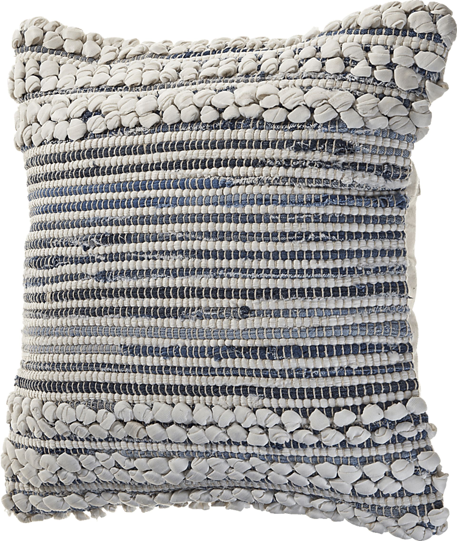 Firka Blue Pillow, Set of 2 - Image 4