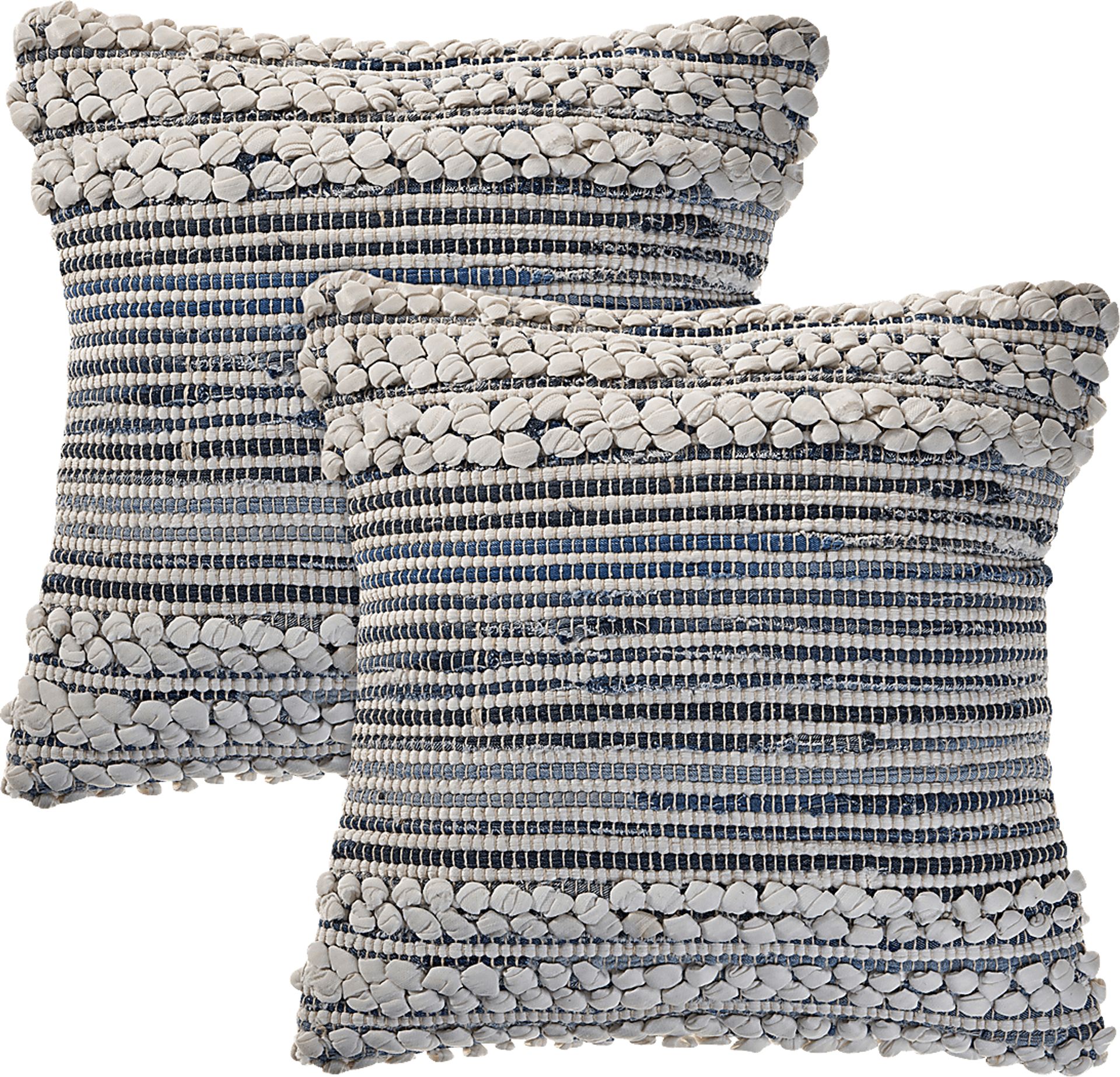 Firka Blue Pillow, Set of 2 - Image 1