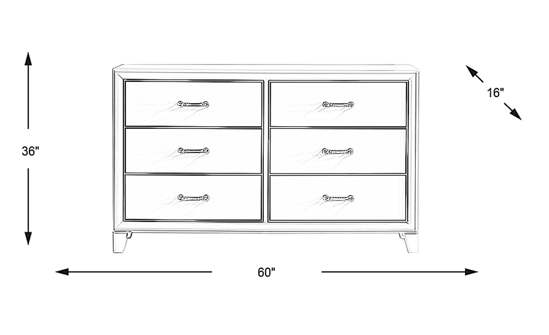 First Avenue Charcoal Dresser